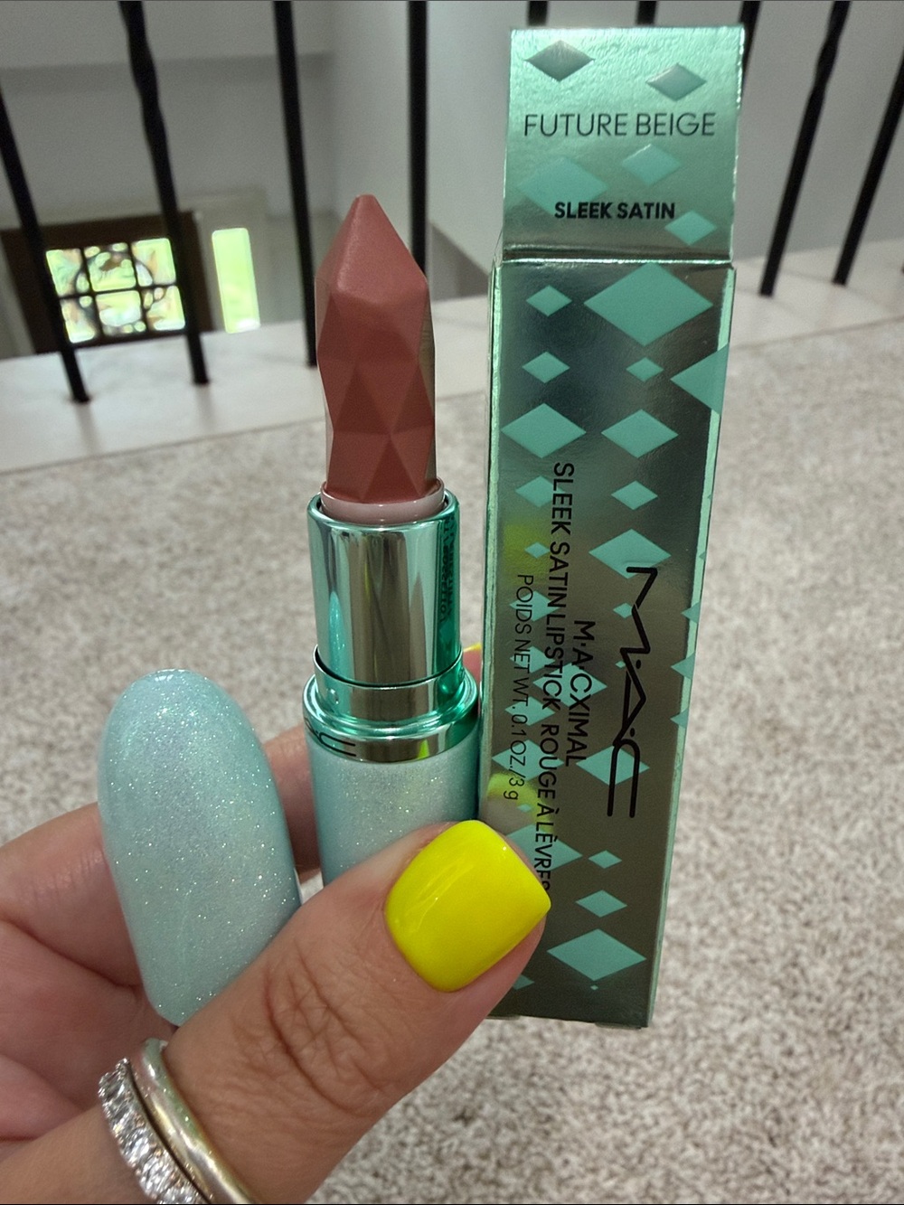 MAC Cosmetics Sleek Satin Lipstick Future Beige